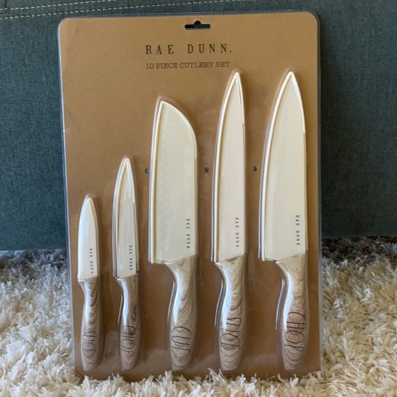 NEW Rae Dunn 10 PIECE CUTLERY SET - Picture 3 of 5